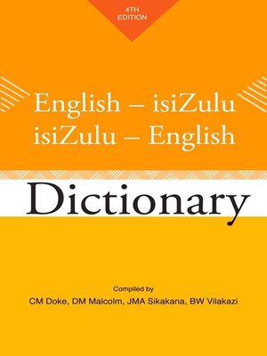 cover image of English-isiZulu / isiZulu-English Dictionary
